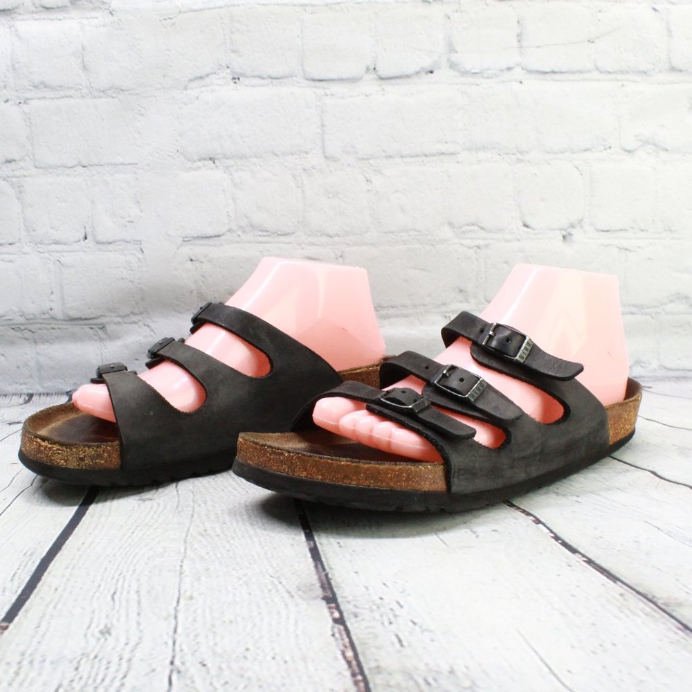 BIRKENSTOCK Florida Soft Footbed Sandals 39 US 8 - Picture 2 of 9